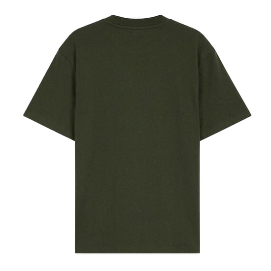 Hugo Boss Heren Zwaargewicht Relaxed Fit T-shirt (Donkergroen) - Image 2