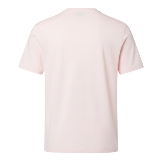Lacoste Katoenen uniseks T-shirt met opdruk Jersey (Roze) - Image 2