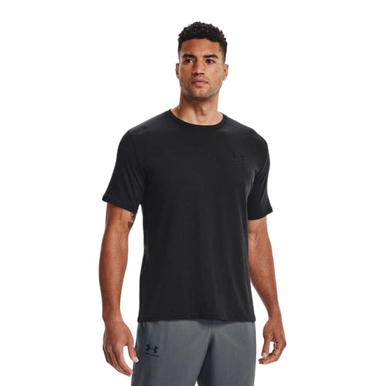 Under Armour Mens Sportstyle Chest Logo T-Shirt (Black) - Image 3