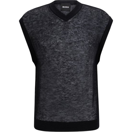 Boss Heren Lucid Crew Hals T-shirt (Zwart) - Image 2
