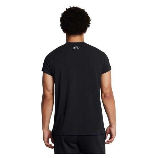 Under Armour Heren Project Rock T-Shirt (Zwart) - Image 4
