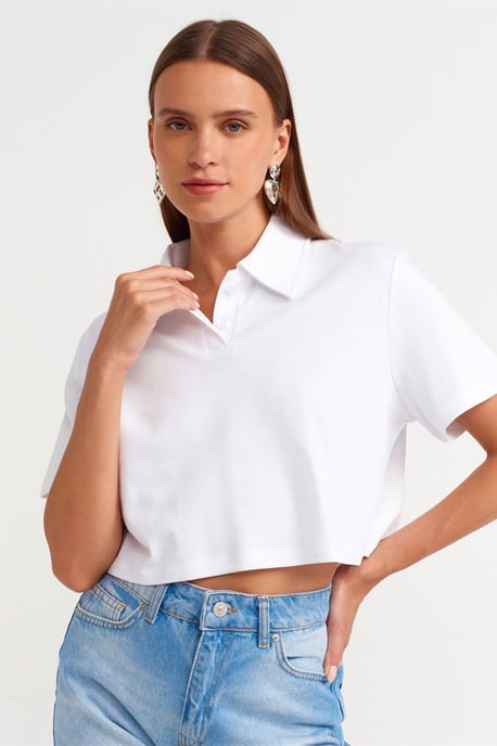 Hoge Taille Katoenen Denim Mama Shorts - Image 4