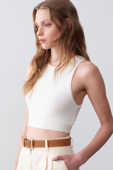 Hoge Taille Wijde Pantalon Shorts - Image 3