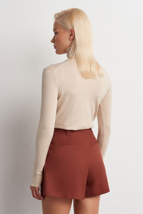 Hoogwaardige Tailleshorts met Ceintuur - Image 2