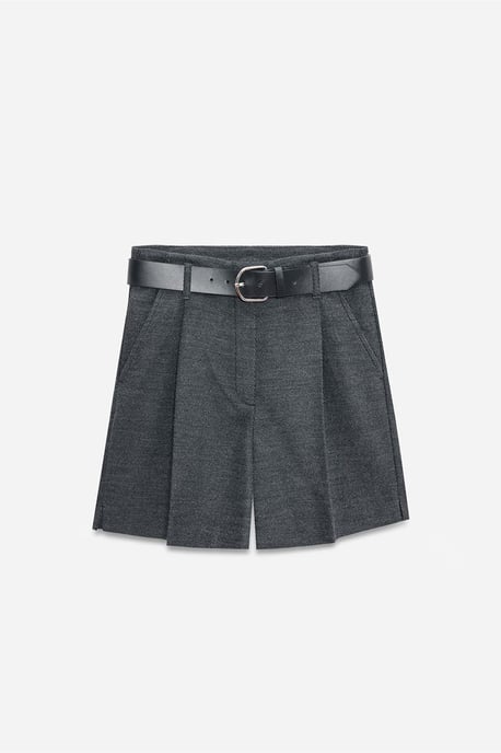 Hoog-Waist Broek met Ceintuur en Wijde Pijpen - Image 5