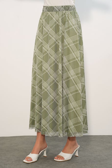 Bloemen Hoge Taille Maxi Rok - Image 2