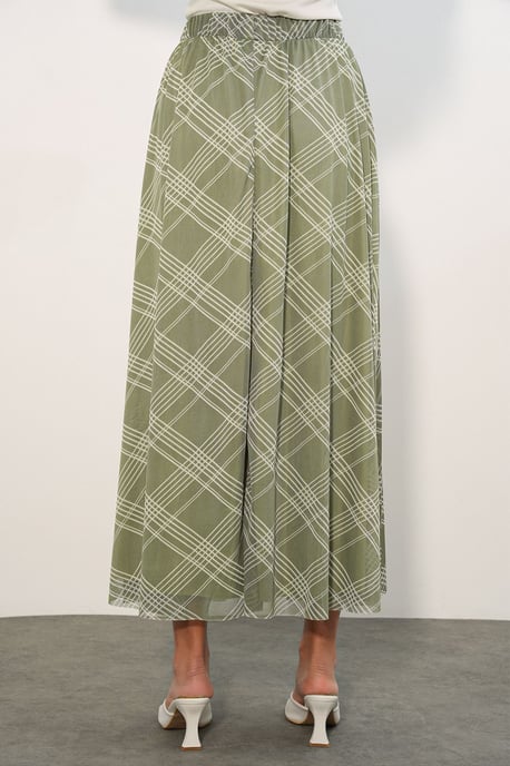 Bloemen Hoge Taille Maxi Rok - Image 6