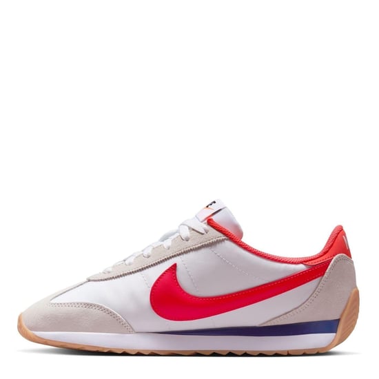 Nike Dames/Dames Waffle Debut Suede Wedge Trainers (Wit/blauw/rood) - Image 2