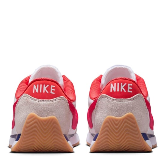 Nike Dames/Dames Waffle Debut Suede Wedge Trainers (Wit/blauw/rood) - Image 4