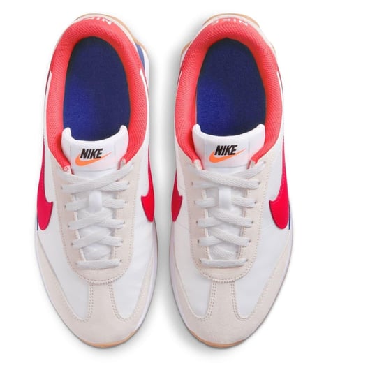 Nike Dames/Dames Waffle Debut Suede Wedge Trainers (Wit/blauw/rood) - Image 5