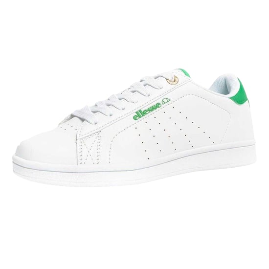 Ellesse Klassieke leren sneakers met cupzool voor dames (Wit, Groen) - Image 1