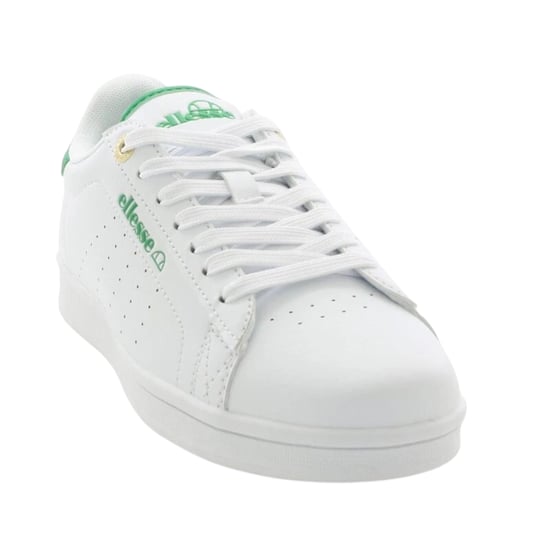 Ellesse Klassieke leren sneakers met cupzool voor dames (Wit, Groen) - Image 4