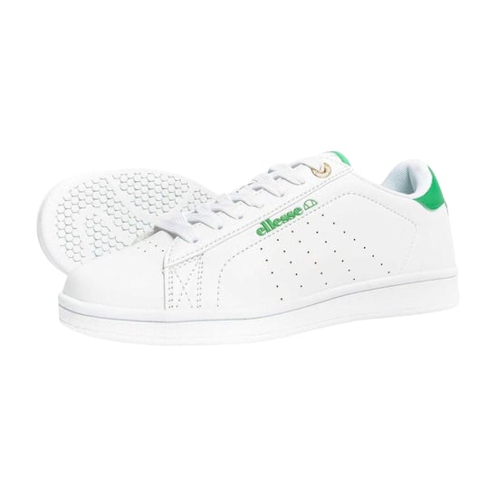 Ellesse Klassieke leren sneakers met cupzool voor dames (Wit, Groen) - Image 5