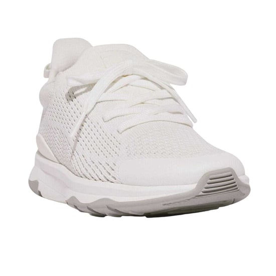 Fit Flop Dames/Dames FFX Gebreide Trainers (Wit/Grijs) - Image 1