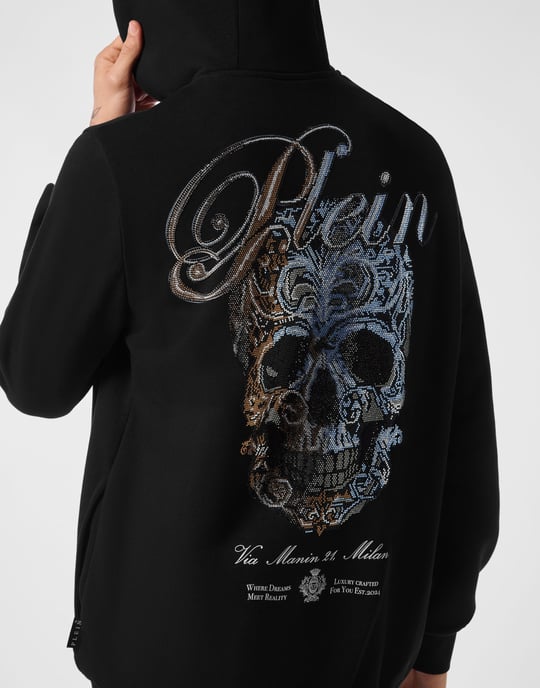 Hoodie Sweatjack Skull - Image 3
