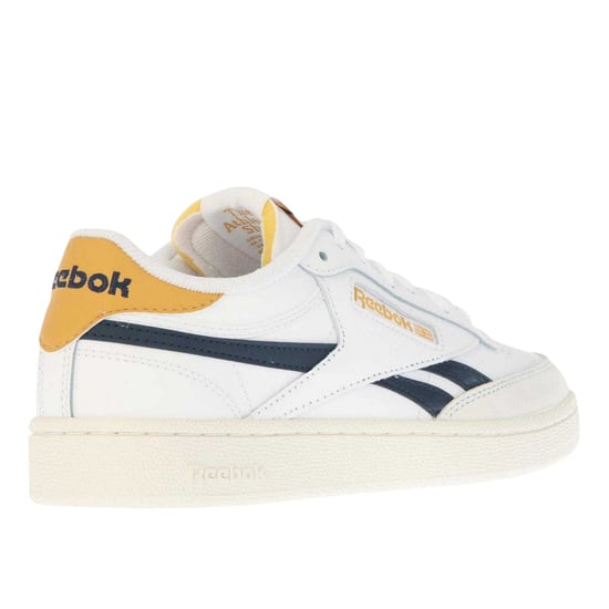 Reebok Heren Club C Revenge Flat Sportschoenen (Wit, Marine) - Image 2