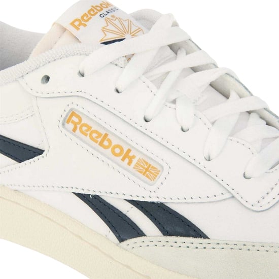 Reebok Heren Club C Revenge Flat Sportschoenen (Wit, Marine) - Image 5