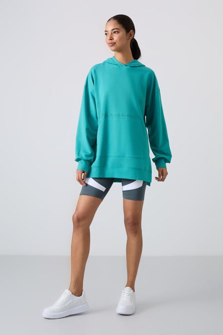 Overmaat Hoodie met Print - Image 2