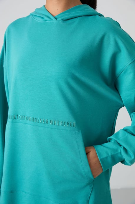 Overmaat Hoodie met Print - Image 3