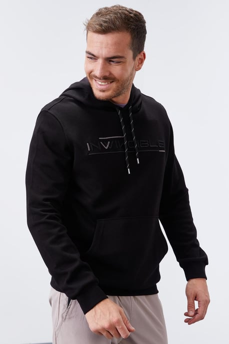 Heren Geprinte Hooded Sweatshirt Met Zak - Image 6