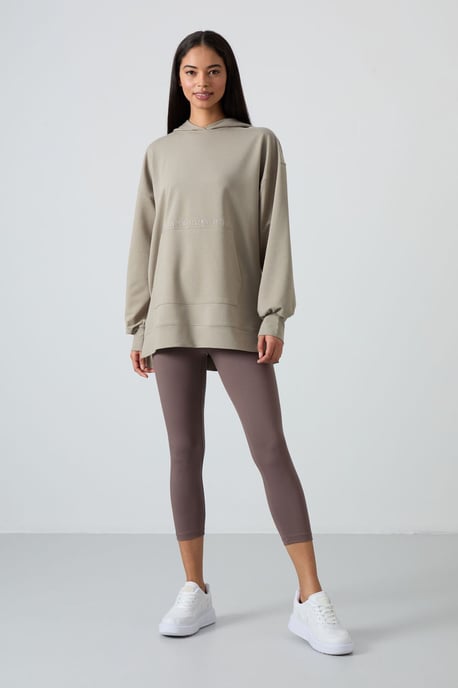 Overmaat Hoodie met Print - Image 2