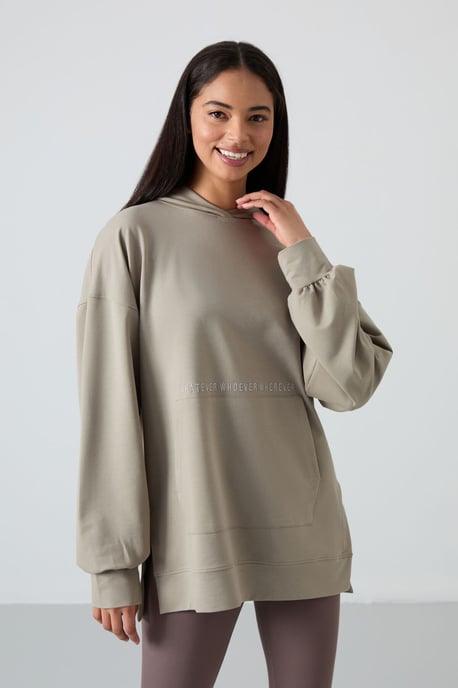 Overmaat Hoodie met Print - Image 5