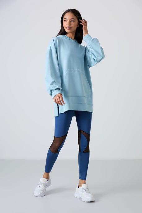 Overmaat Hoodie met Print - Image 2