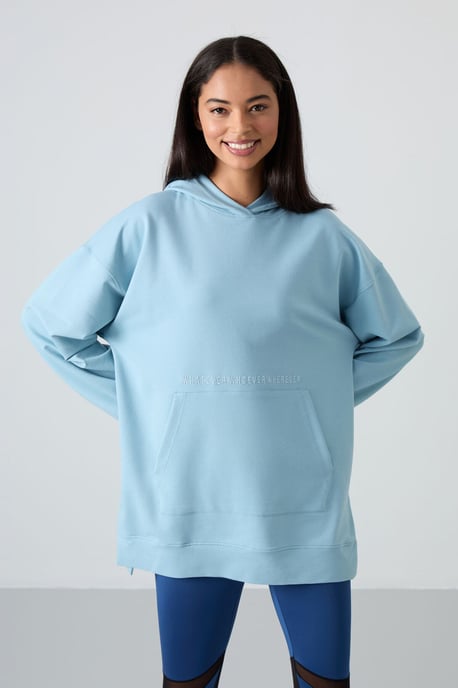Overmaat Hoodie met Print - Image 5