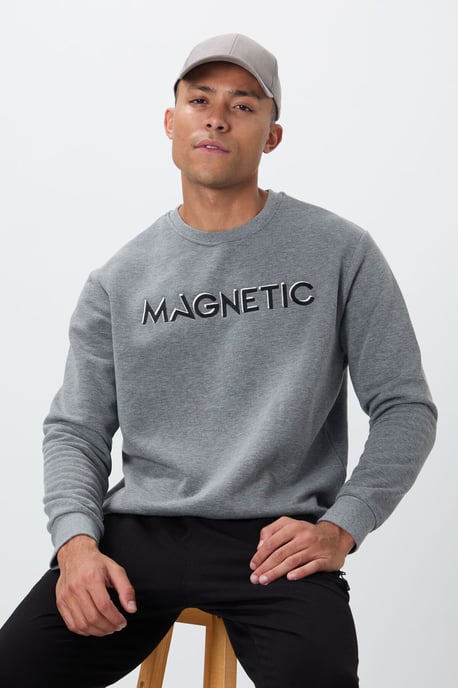 Heren T-shirt met ronde hals met print - Image 1