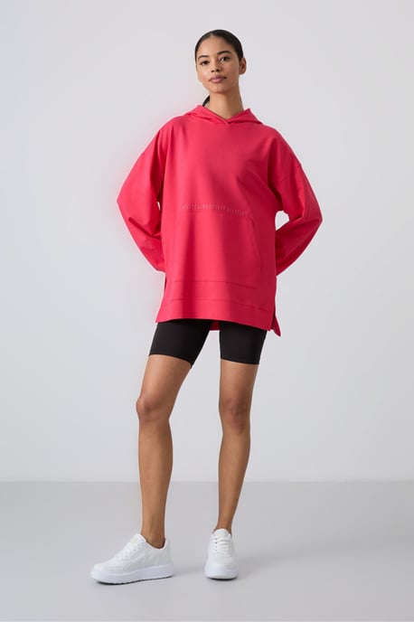 Overmaat Hoodie met Print - Image 2