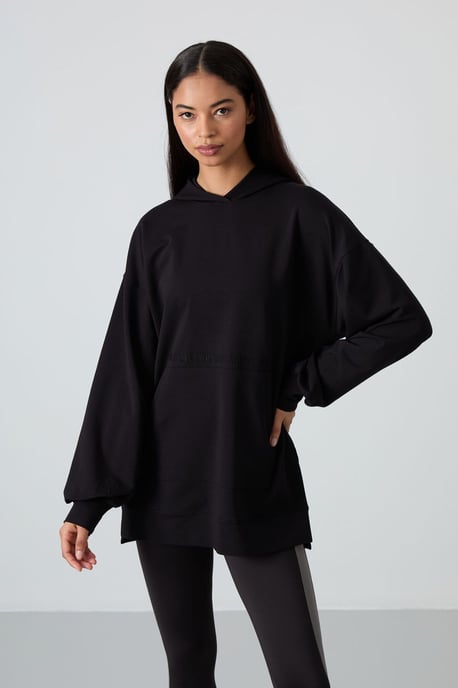 Overmaat Hoodie met Print - Image 1