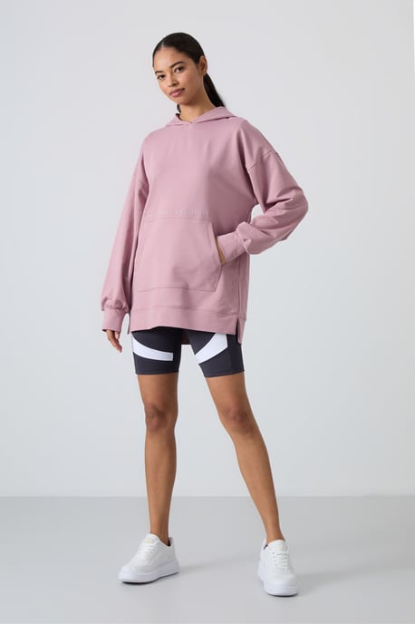 Overmaat Hoodie met Print - Image 2