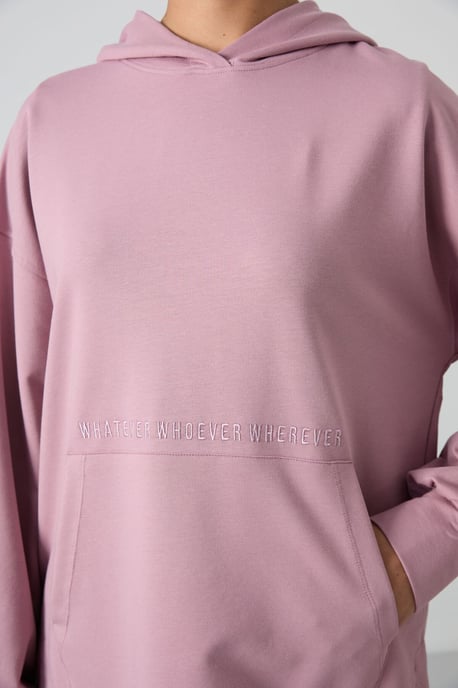 Overmaat Hoodie met Print - Image 3
