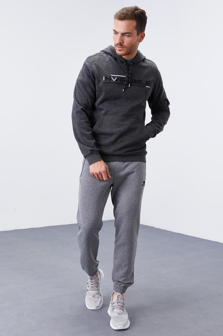 Heren Geprinte Hoodie Met Zak - Image 2