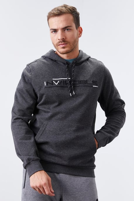 Heren Geprinte Hoodie Met Zak - Image 3