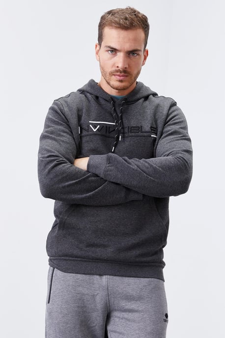 Heren Geprinte Hoodie Met Zak - Image 5