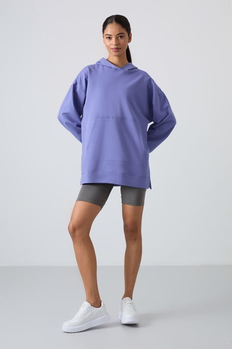 Overmaat Hoodie met Print - Image 2