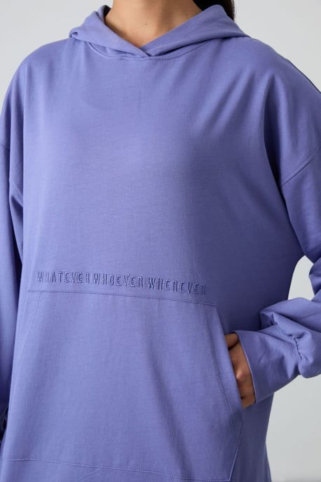 Overmaat Hoodie met Print - Image 3