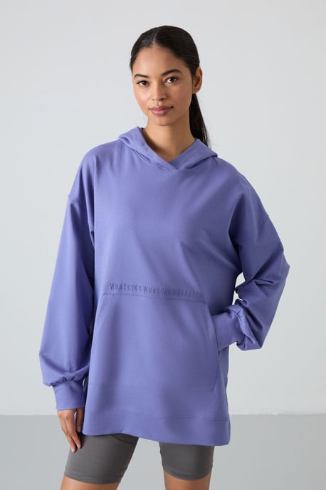 Overmaat Hoodie met Print - Image 5