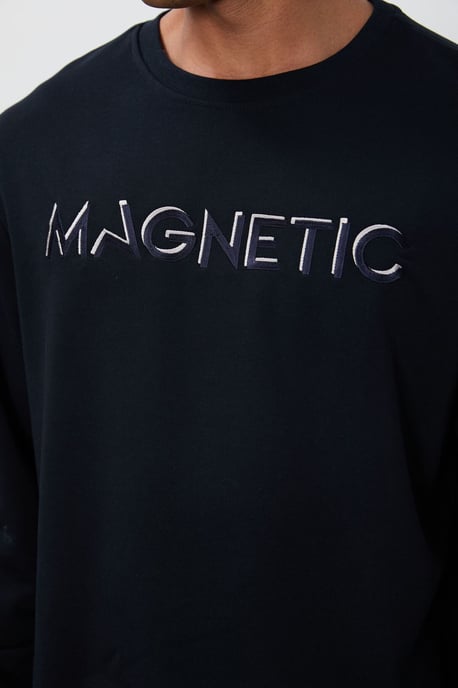 Heren Geprinte Ronde Hals Sweatshirt - Image 2