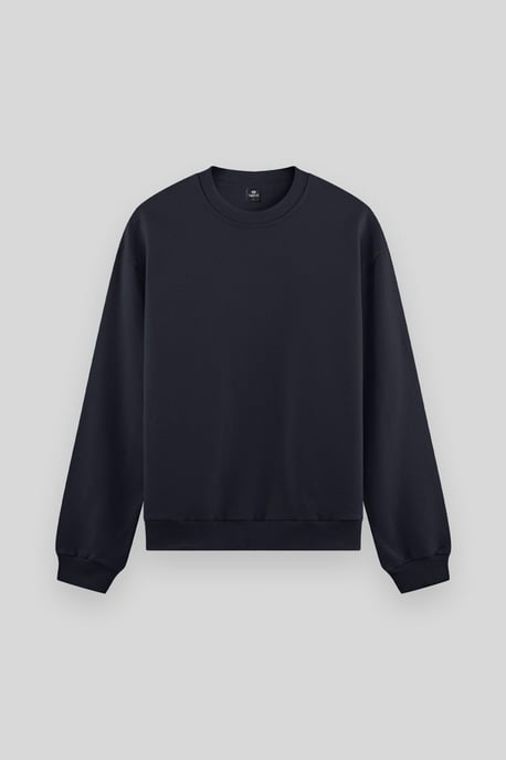 Heren Effen Rundhals Sweatshirt - Image 5