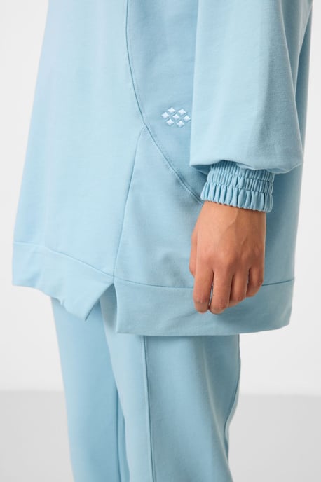 Oversized Fleece Sweatshirt en Broek Set - Image 5