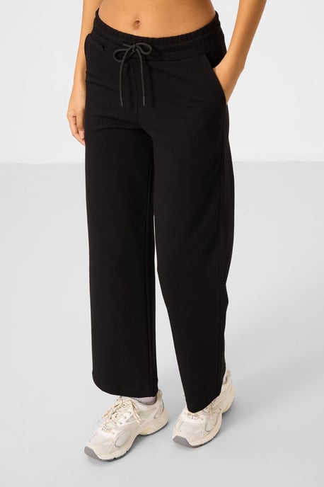 Dames Katoenmix Sweatshirt en Wijde Broek Set - Image 6