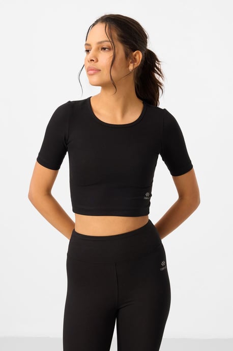 Dames Katoenen Slim-fit Actieve Set - Image 6