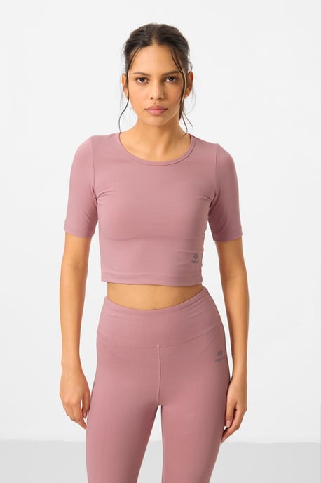 Dames Katoenen Slim-fit Actieve Set - Image 6