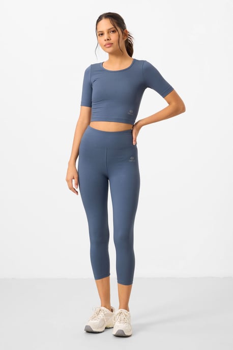 Dames Katoenen Slim-fit Actieve Set - Image 4