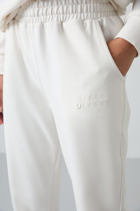 Oversized Sweatshirt en Elastische Taillebroek Set - Image 6
