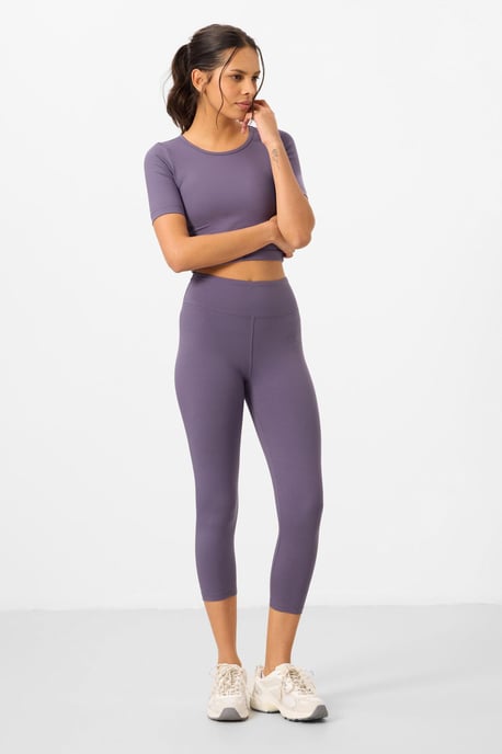 Dames Katoenen Slim-fit Actieve Set - Image 4