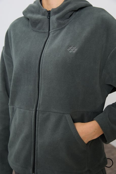 Oversized Hoodie Zipper Trainingspak Set - Image 4