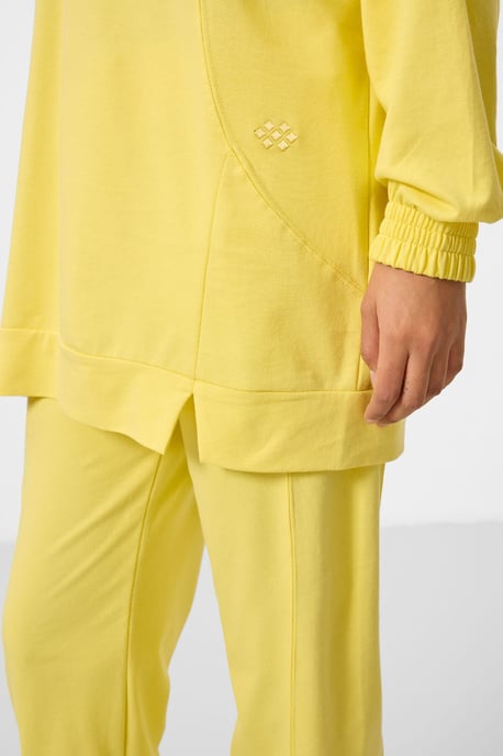 Oversized Fleece Sweater en Broek Set - Image 4